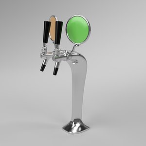 3D interior beer tower cobra
