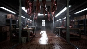 3D Slaughterhouse  38 Assets model