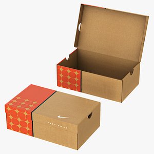 Nike Shoe Box - Old 3D model