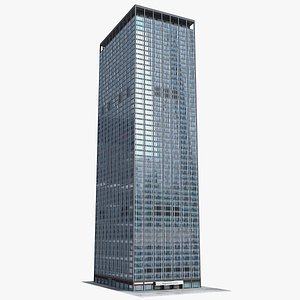 Paramount Plaza Times Square Low Poly