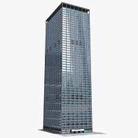 Paramount Plaza Times Square Low Poly