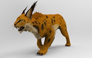 Lynx 14 Animations 3D model