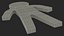 Plastic Stickman Rigged Black