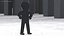 Plastic Stickman Rigged Black