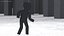 Plastic Stickman Rigged Black