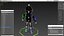 Plastic Stickman Rigged Black