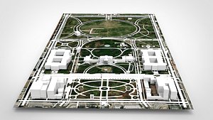 The White House USA 3D
