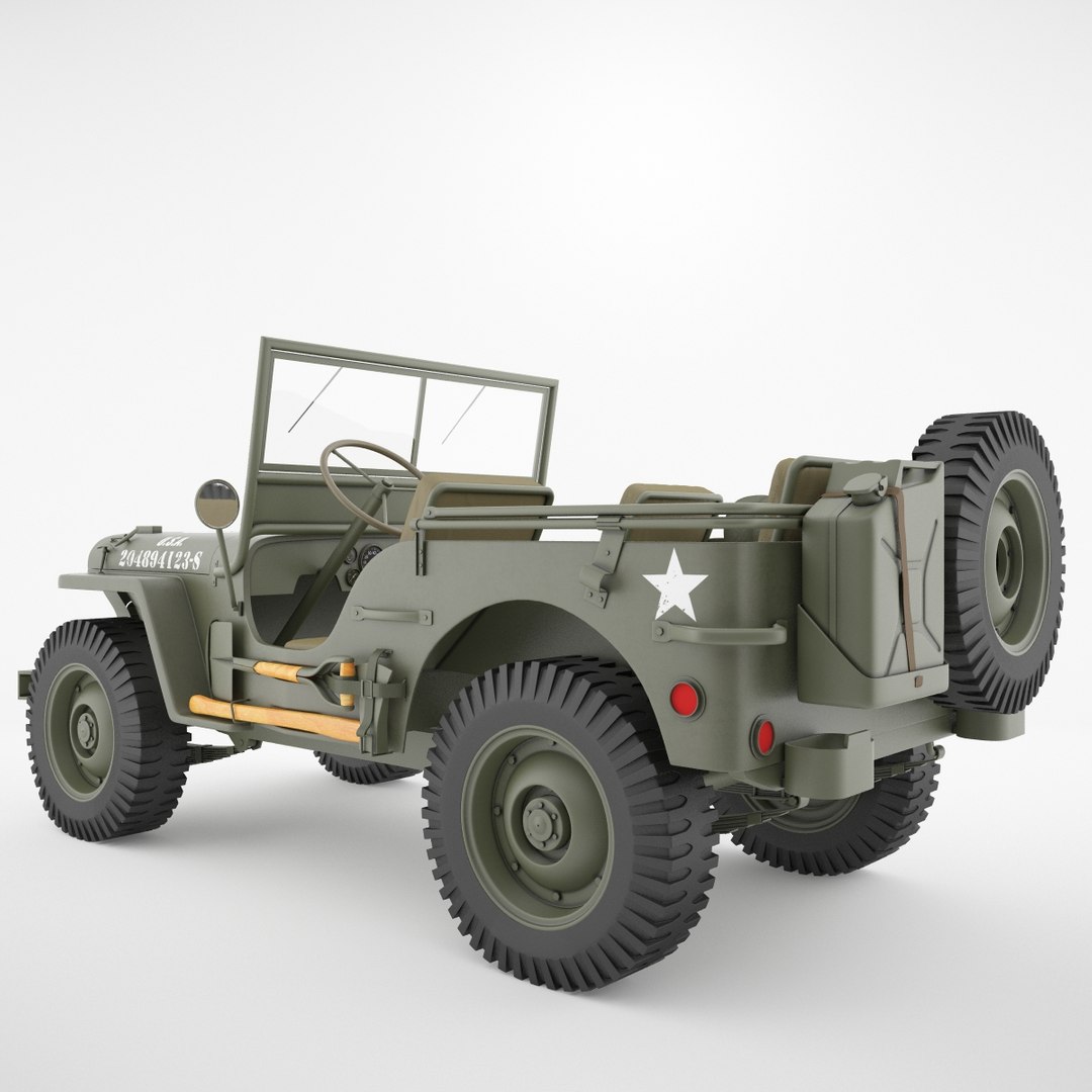 3ds Wwii Jeep