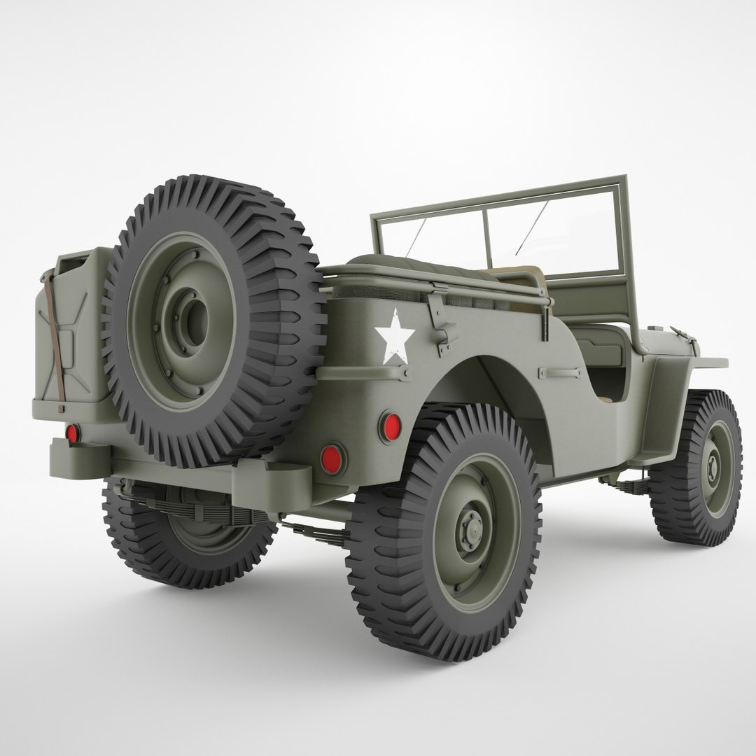 3ds Wwii Jeep