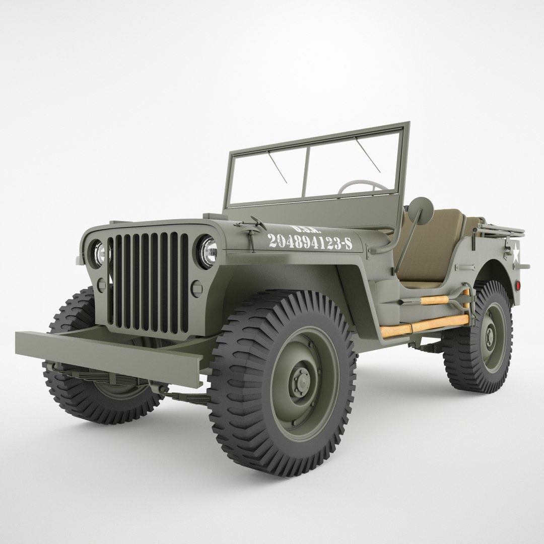 3ds Wwii Jeep