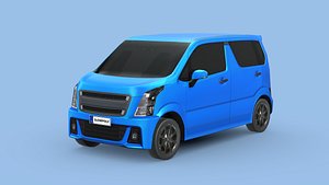 Suzuki Wagon R Stingray Hybrid 2021 3D model
