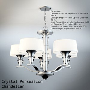 crystal persuasion chandelier max