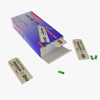 Covid 19 Test Kit Box Model