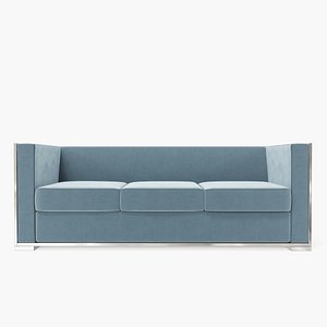 future perfect glossy sofa 3d model