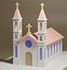 lowpoly Cartoon Church