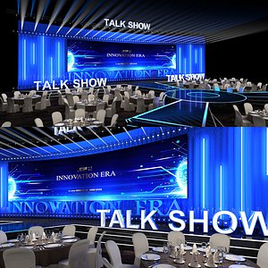 3D model Stage truss meeting hall event T station show concert 3D mode