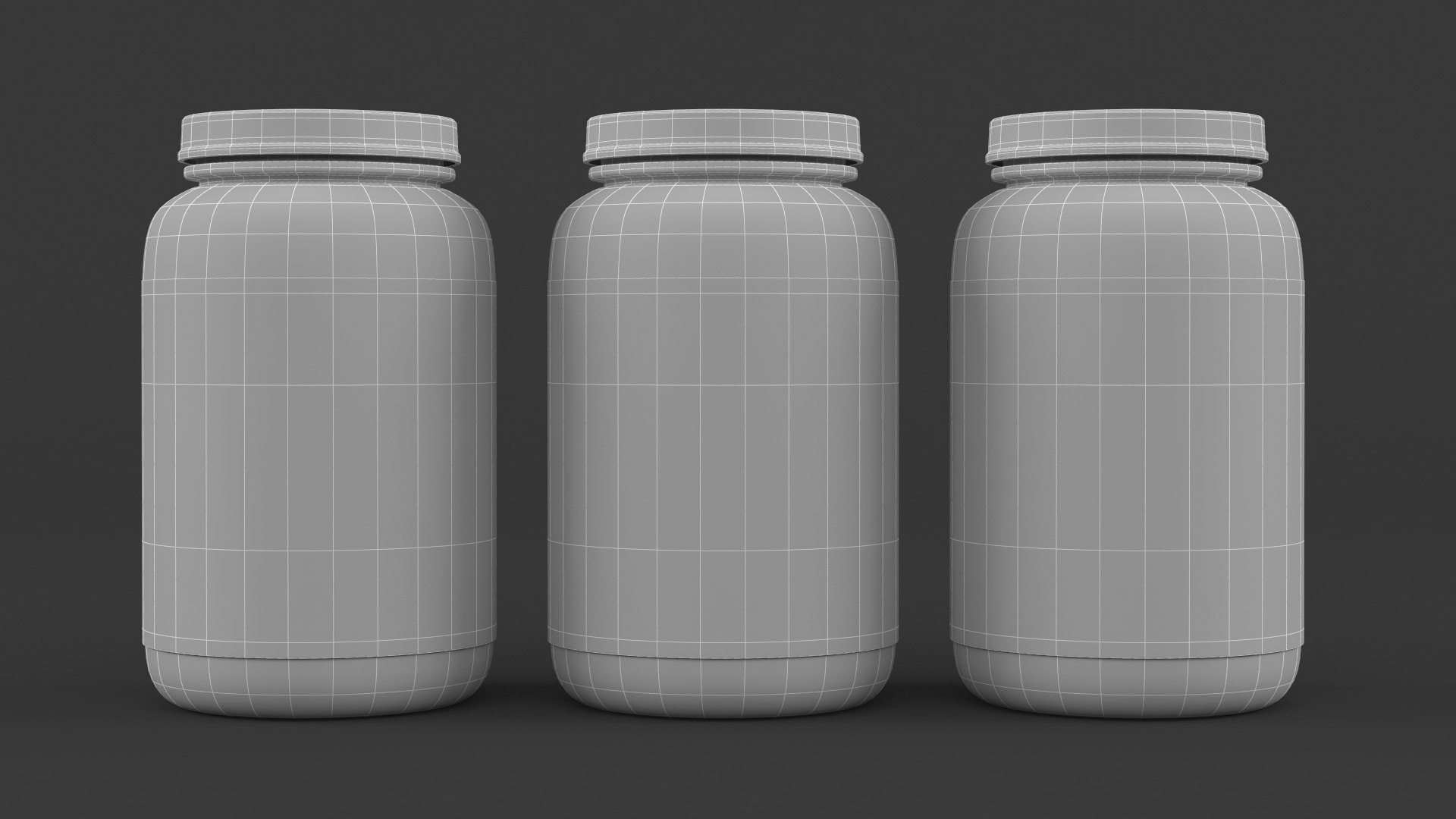 3D Protein Powders - TurboSquid 1794860