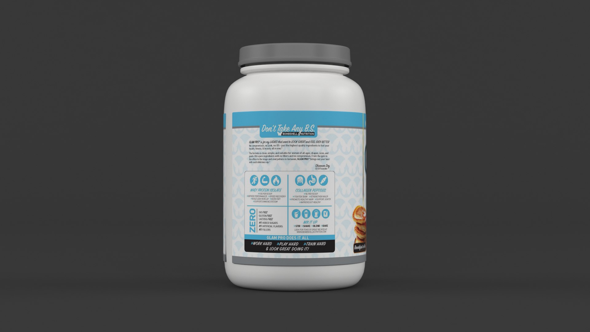 3D Protein Powders - TurboSquid 1794860