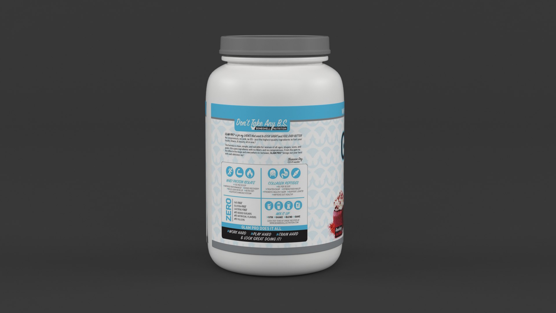 3D Protein Powders - TurboSquid 1794860