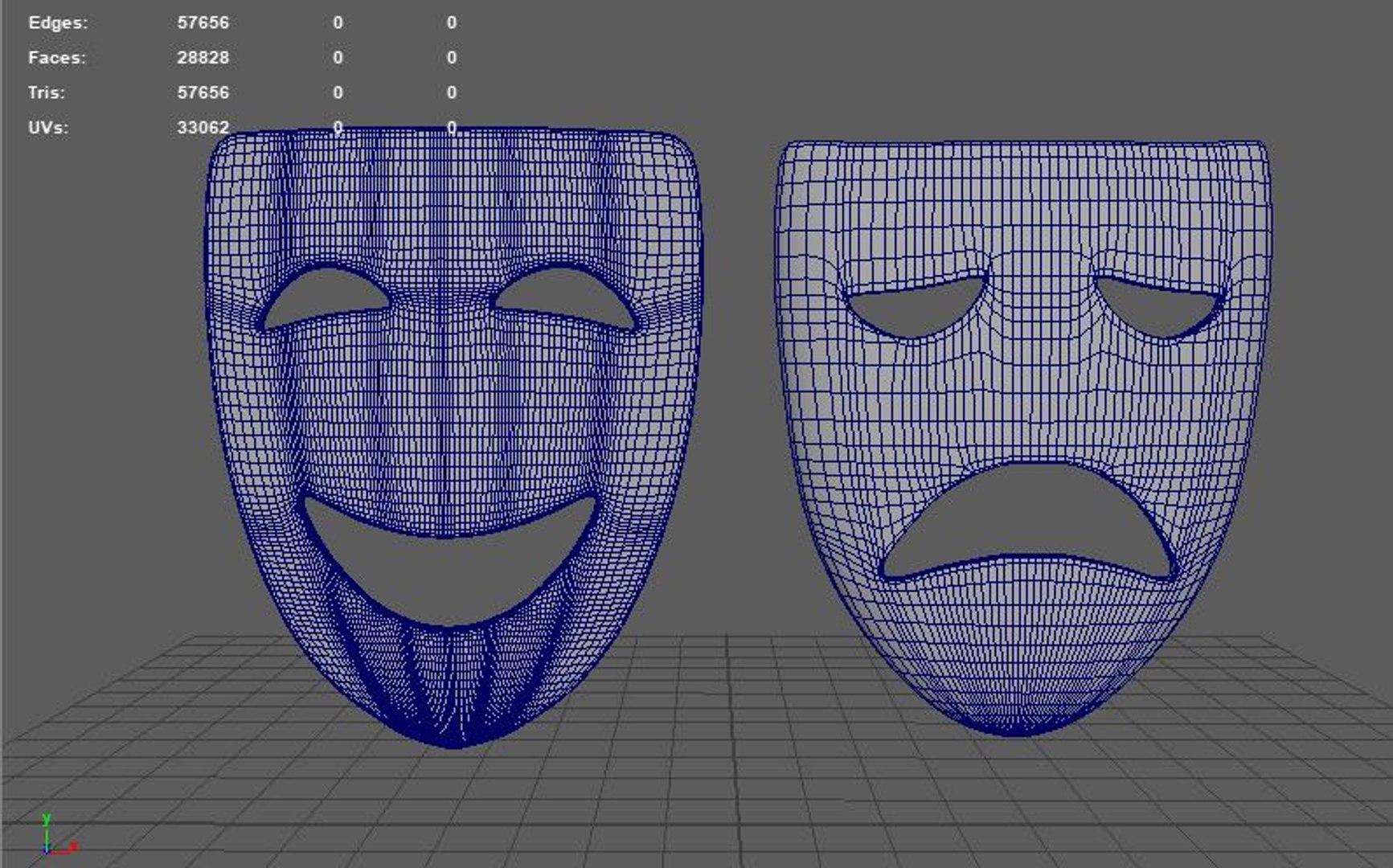 3D Face Mask 3D Mode Model - TurboSquid 2337961