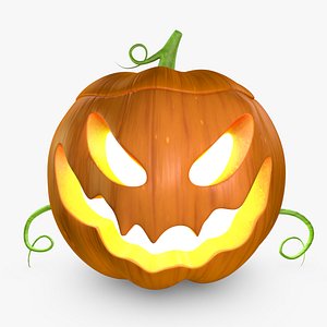 free c4d model pumpkin