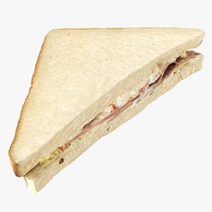 3D Sandwich with ham model