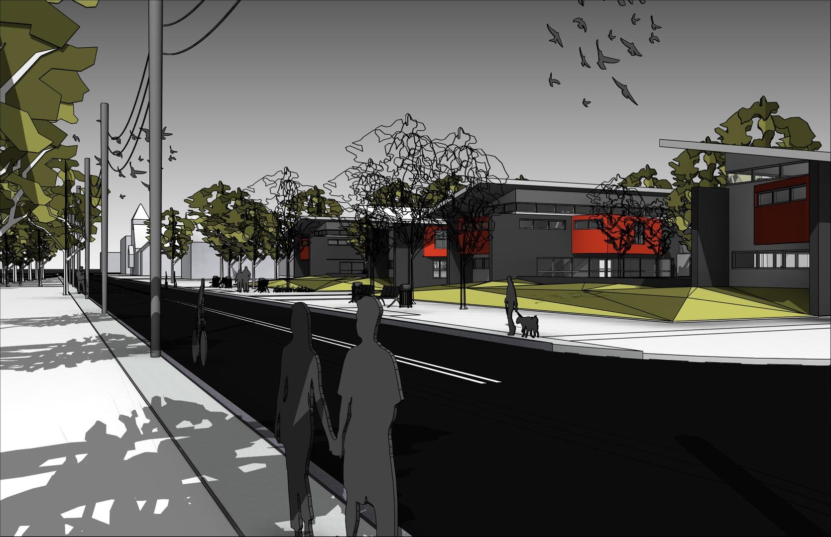 Apartments Entourage 3D Model - TurboSquid 1562343