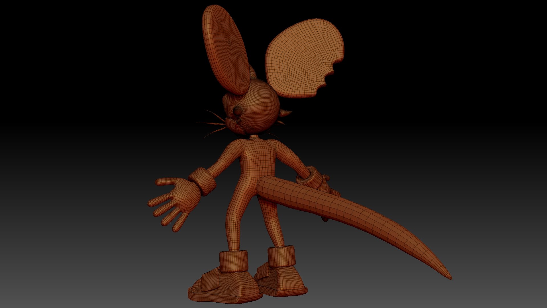 Edgy Mouse 3D model - TurboSquid 1899894