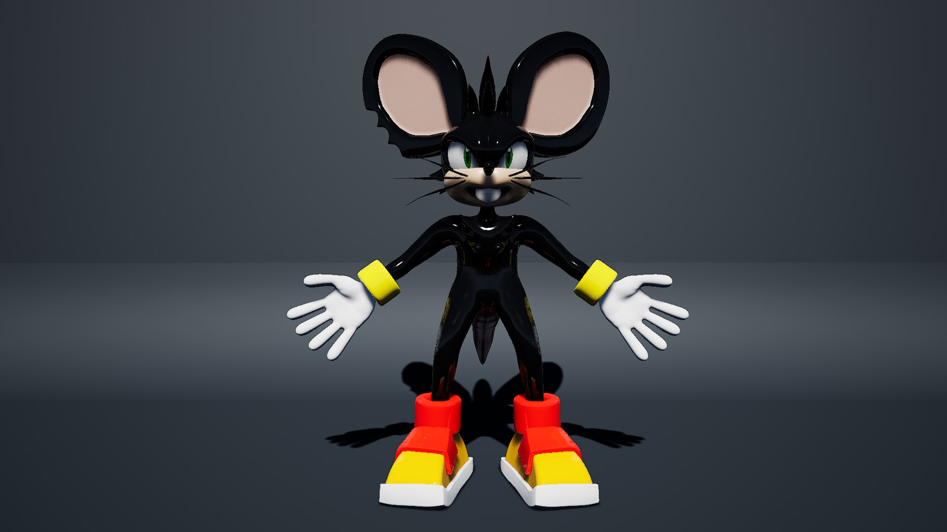 Edgy Mouse 3D model - TurboSquid 1899894