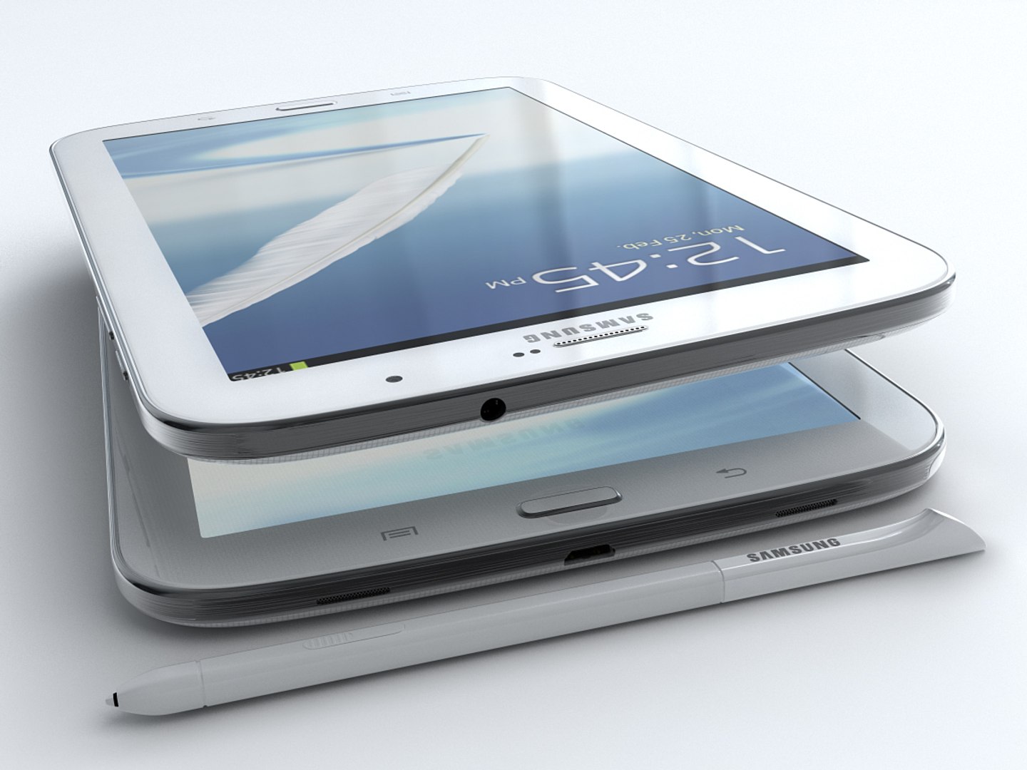 3d Samsung Galaxy Note 8 Model