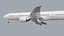 Boeing 777-300 Animowany realistyczny samolot pasażerski odrzutowy