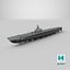 Sottomarino USS Drum SS-228 su supporti del cantiere navale