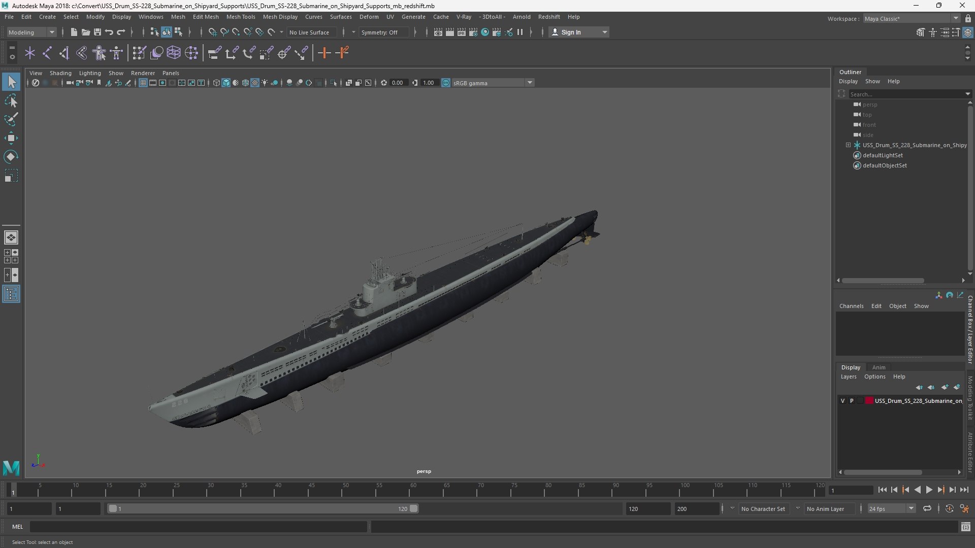 3D model USS Drum SS-228 Submarine on Shipyard Supports https://p.turbosquid.com/ts-thumb/oq/KTRYiW/NX/uss_drum_ss228_submarine_on_shipyard_supports_1002/jpg/1764664328/1920x1080/fit_q87/1197132e3863334ef7290c97d750f1a345e3e1ef/uss_drum_ss228_submarine_on_shipyard_supports_1002.jpg