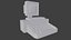 Máquina de escrever Low Poly