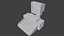 Máquina de escrever Low Poly