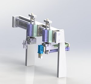 Gantry load and unload mechanism