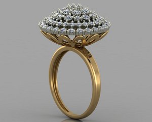 GC GOLD T010 - Diamond set 3D model