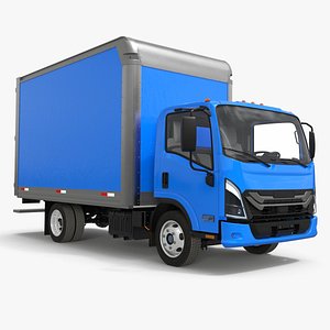 3D Commercial Electric Truck 132 Inch