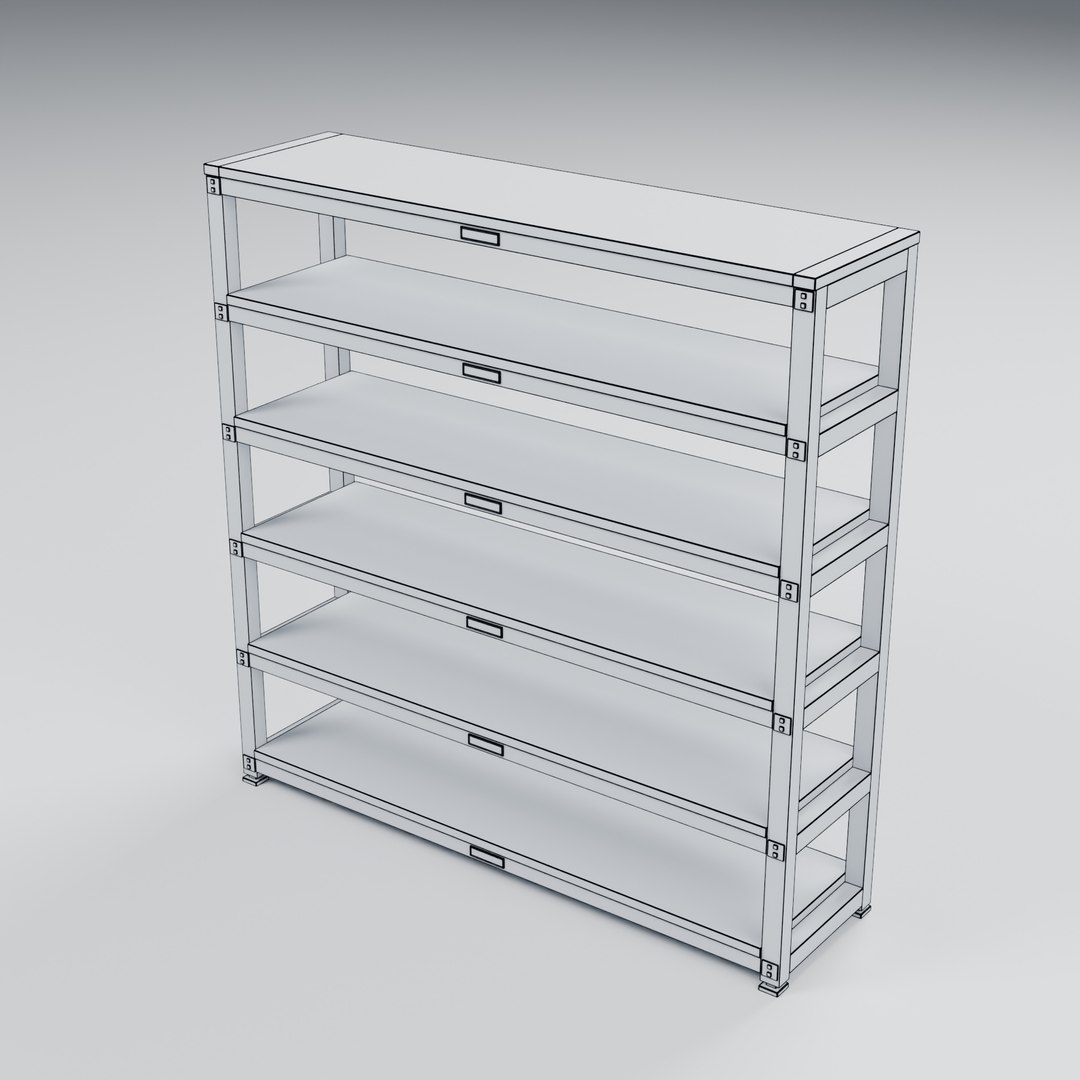3D Wood and Steel Retail Shelving - 6 Shelves - 1680 x 450 x 1700 mm https://p.turbosquid.com/ts-thumb/oq/lYGKur/W7/06_wireframe/jpg/1788948189/1920x1080/fit_q87/dc82ae55ada4a715cd817defc44220b78e987fa2/06_wireframe.jpg