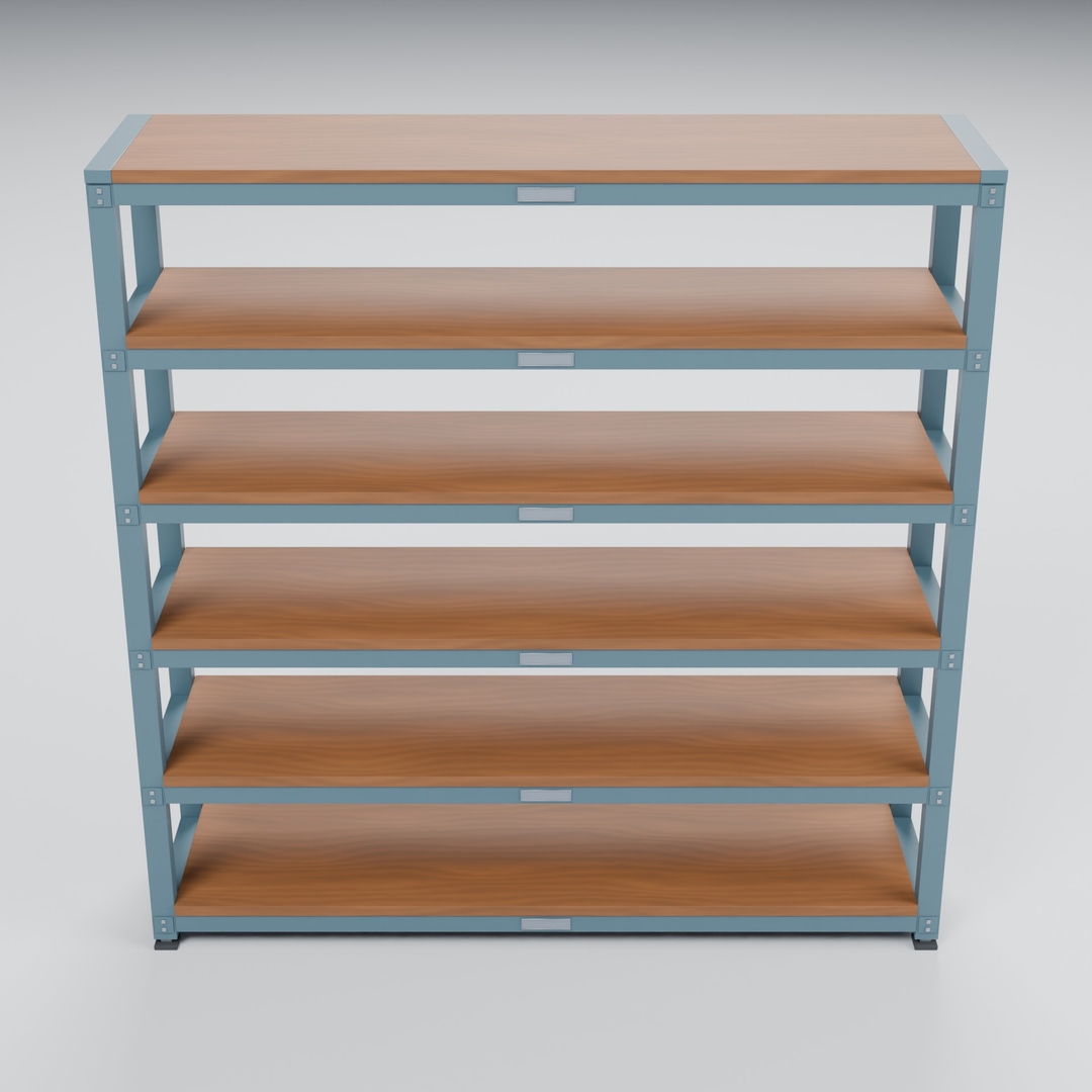 3D Wood and Steel Retail Shelving - 6 Shelves - 1680 x 450 x 1700 mm https://p.turbosquid.com/ts-thumb/oq/lYGKur/cs/turntable/jpg/1788948205/1920x1080/turn_fit_q99/62186c7763382a8ca95c2fdcfa06ada795805c80/turntable-1.jpg