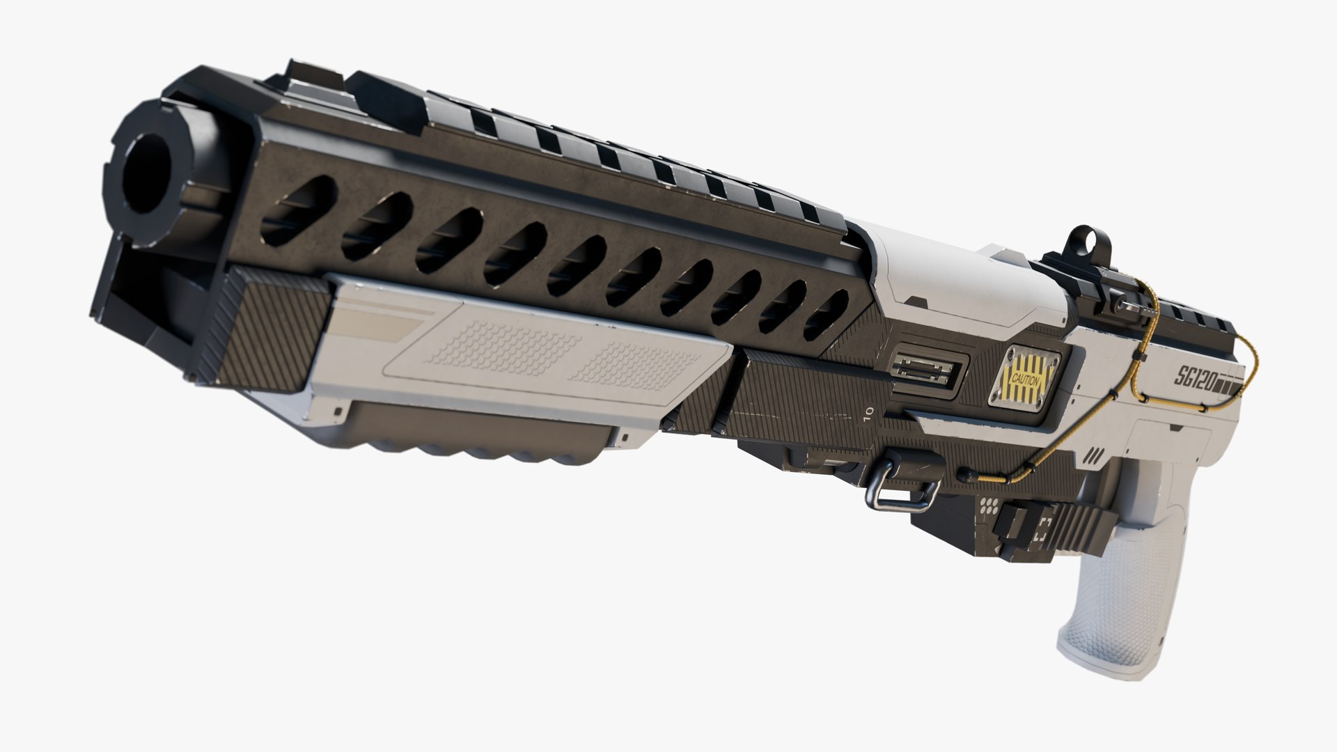 Futuristic Weapons 3D Model - TurboSquid 2390259