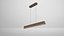 lampada da soffitto a sospensione in legno