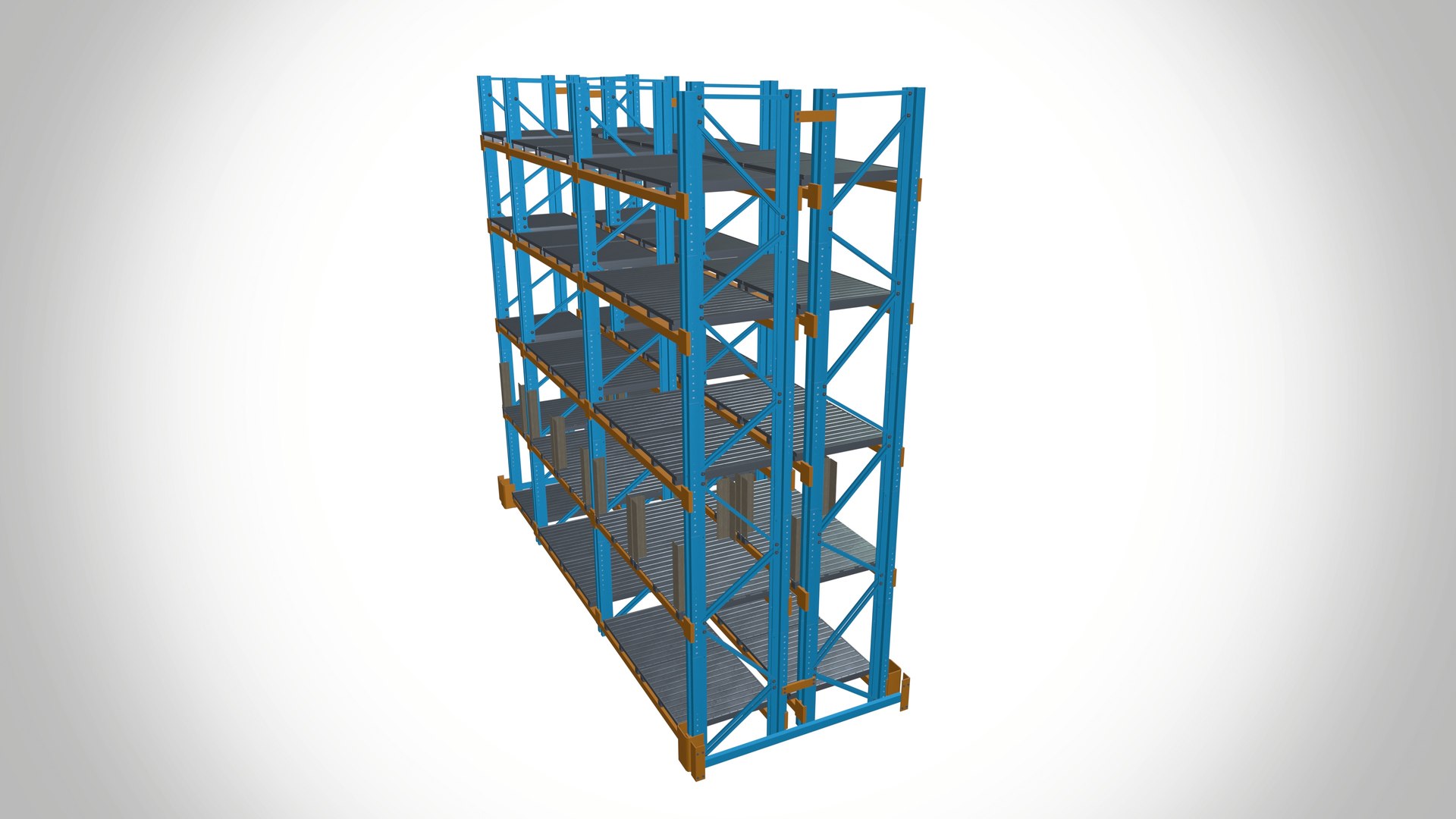 Industrial Racks 3D Model - TurboSquid 2273235