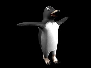 3d model penguin