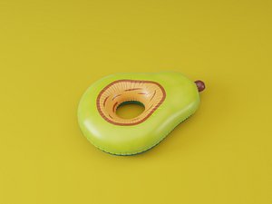 3D inflatable avocado cute
