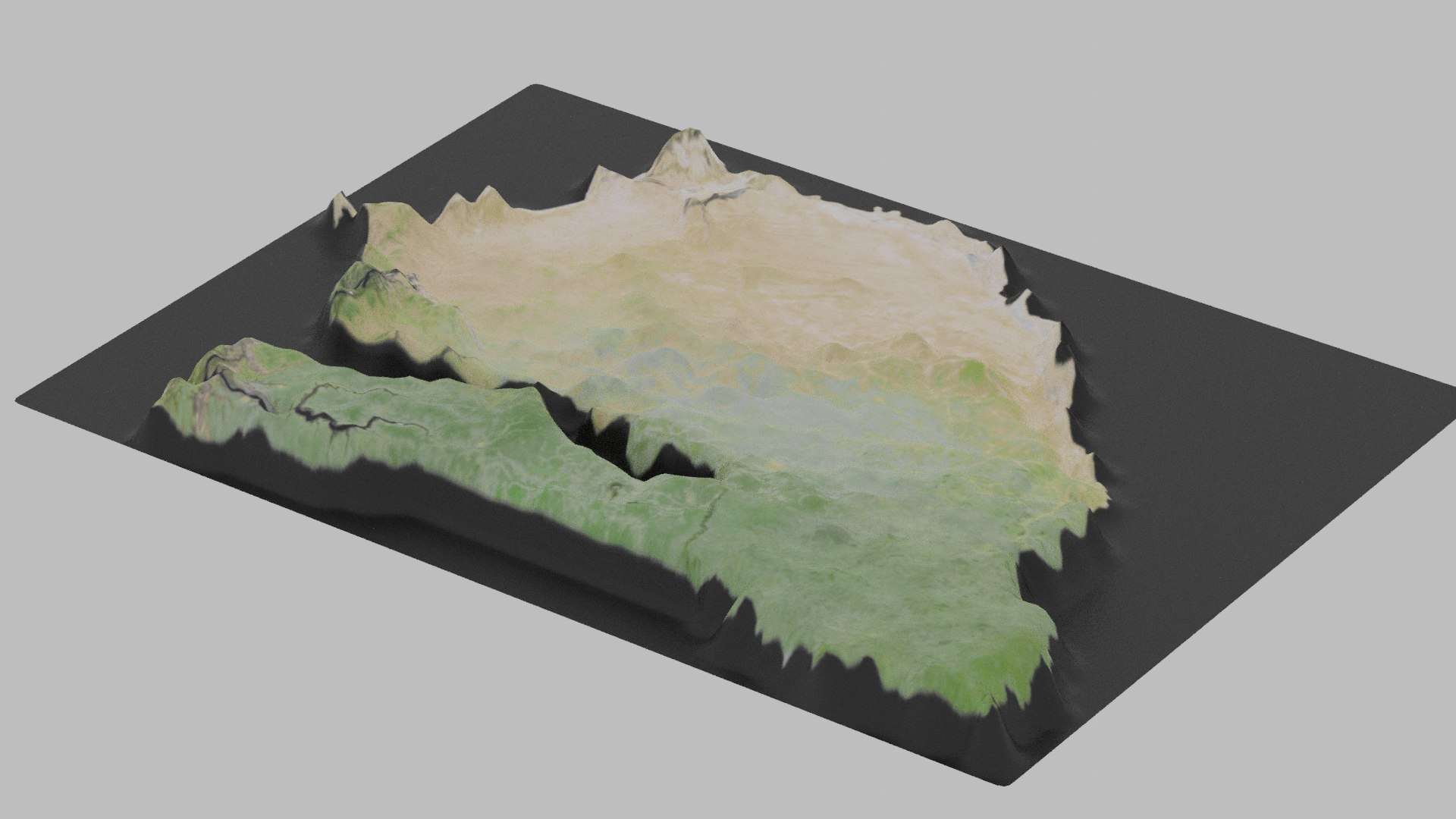 3D Senegal Map Country Model - TurboSquid 2076338