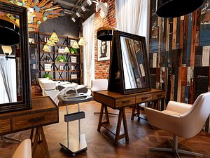 Industrial Style Beauty And Hairdressing