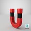Stylized Magnet - Red