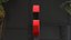 Stylized Magnet - Red