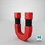 Stylized Magnet - Red